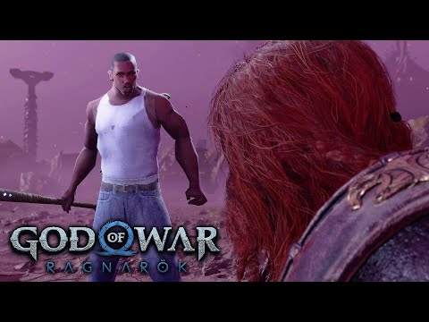 CJ San Andreas Final Battle VS Thor (God of War Ragnarok Valhalla PS5 Mod)