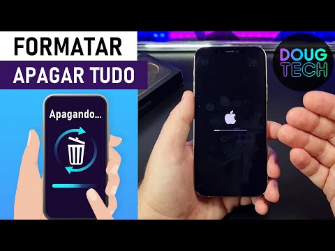Como FORMATAR/APAGAR TUDO no iPhone