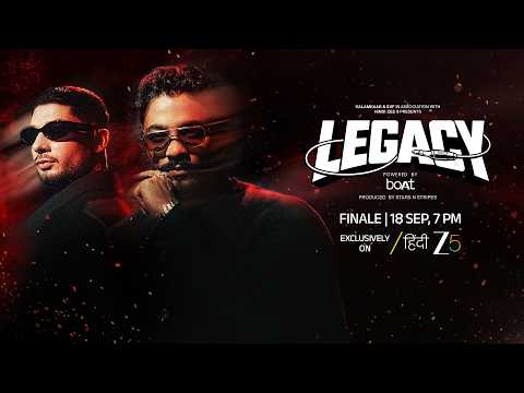Legacy - The Reality Show | Finale | Promo | Raftaar | KRSNA | Watch on Zee 5