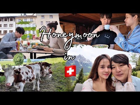 My Dream Honeymoon in Switzerland 🇨🇭| slow life & sweet moments 🍃