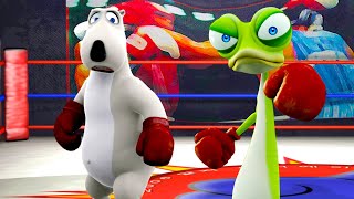 Bernard Bear | BOXEO | Dibujo Animado Divertido para Niños 🔥 Super Toons TV Dibujos Animados