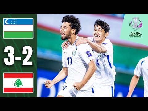 ملخص المباراة أوزبكستان - لبنان