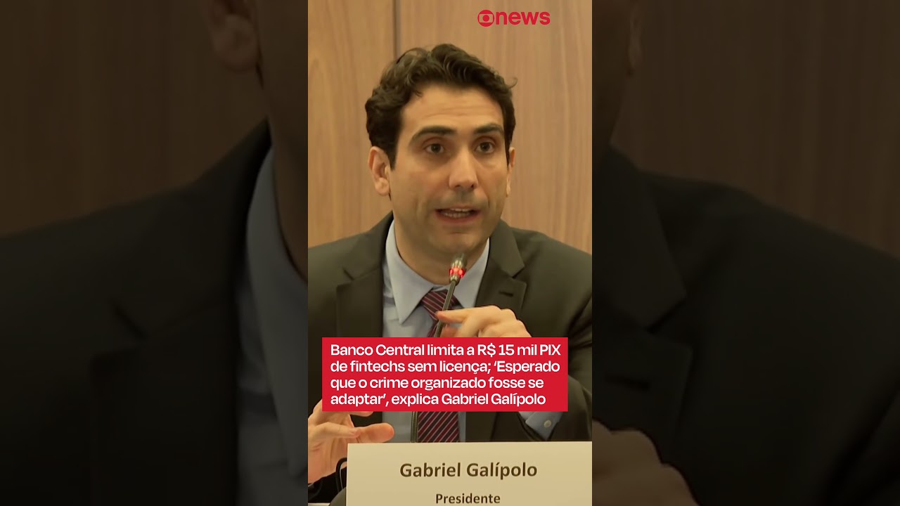 Gabriel Galípolo assistimos a ataques do crime organizado a instituições