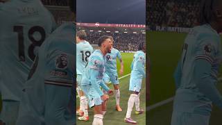 Last minute celebrations for the travelling fans 💜 #BurnleyFC #football #PremierLeague