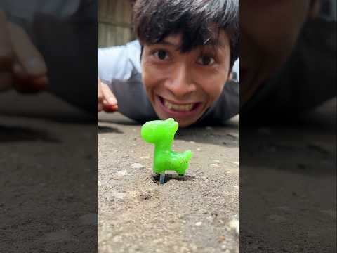 Get ready for a surprise, a millipede is going to show up and climb this lollipop #millipede #shorts