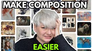 How to compose an oil painting when you're feeling INDECISIVE