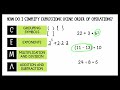 Mastering the Order of Operations
