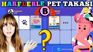PK XD MAYA İLE HARFLERLE PET TAKASI ! DEĞERLİ PETİ KİM ALDI ? | ÖZGÜŞ TV