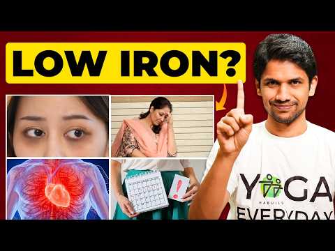 8 Signs of Iron Deficiency on our Body | Best Sources of Iron | Saurabh Bothra
