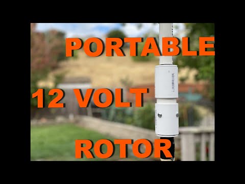 How to make a 12 volt rotor for use with small beam antennas!