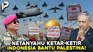 Netanyahu Panik! Pesawat Indonesia Tembus Blokade & Bantu Palestina!