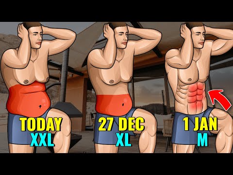 20 Min Every Morning - Flatten Belly + 6 Pack By 1 Jan!