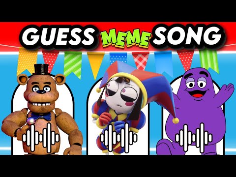 Guess Meme Song | The Amazing Digital Circus, Freddy