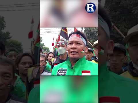 700 Ojol Cirebon Peduli Palestina
