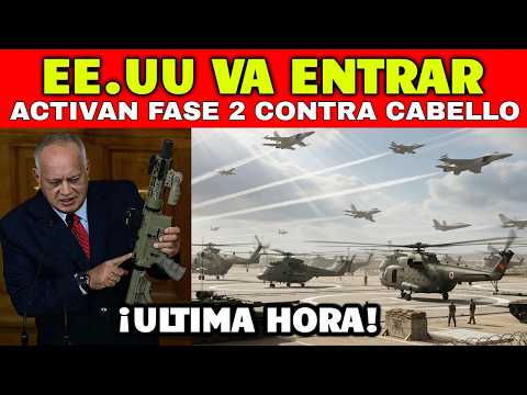 🔴 EMERGENCIA EN VENEZUELA: ACTIVAN FASE 2 CONTRA CABELL0 Y CAPITAL SE SACUDE EN ALERTA MÁXIMA