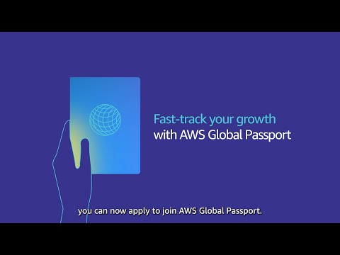 Expand your software business with AWS Global Passport | Amazon Web Services