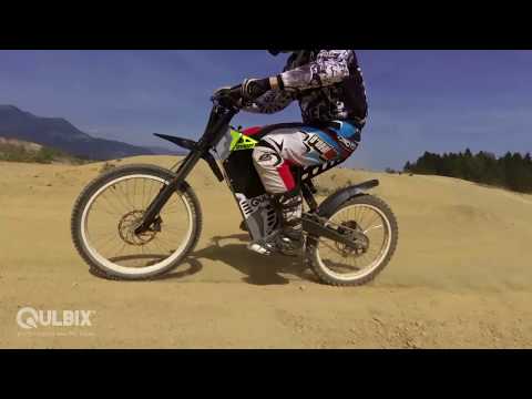 Qulbix Q140MX 15kW Performance E-bike On a MX Track