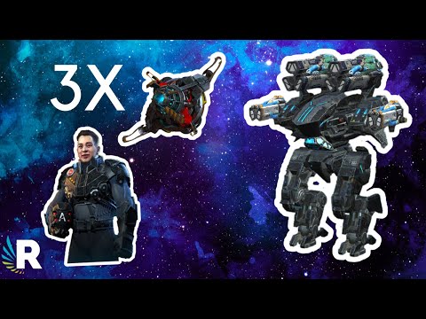 War Robots: Destroying All Robots On The Battlefield With HAWK - RIME/GLACIER + 3X OVERDRIVE UNIT