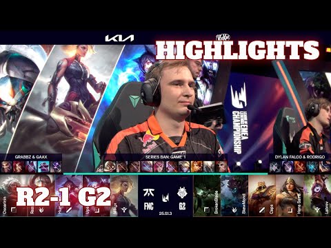 FNC vs G2 - Game 2 Highlights | Round 2 LEC Winter 2025 Playoffs | Fnatic vs G2 Esports G-2