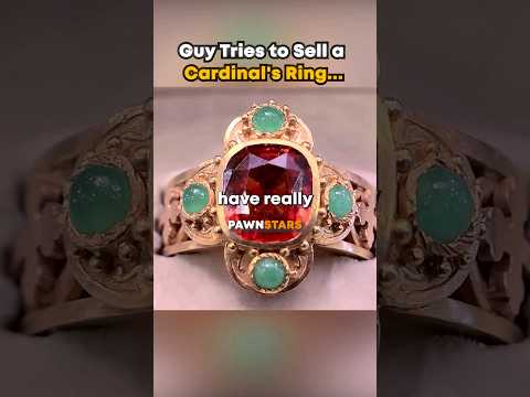 This Man Tries to Sell a Rare Old Ring