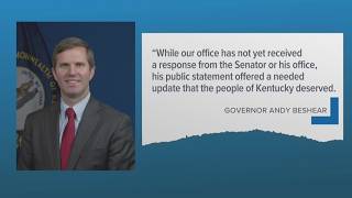 YouTube video thumbnail: Beshear Speaks on Mcconnell's Health as the U.S. Senate Reconvenes