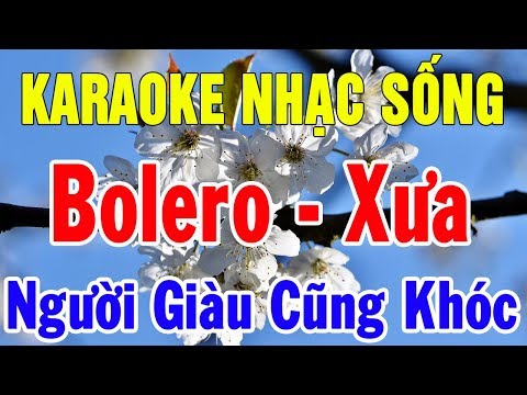Karaoke Liên khúc Nhạc Sến Siêu Hay | Tuyển Tập Bolero Trữ Tình Nhạc Xưa Dể Hát | Trọng Hiếu