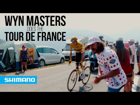 When Wyn Masters visits the Tour de France | SHIMANO