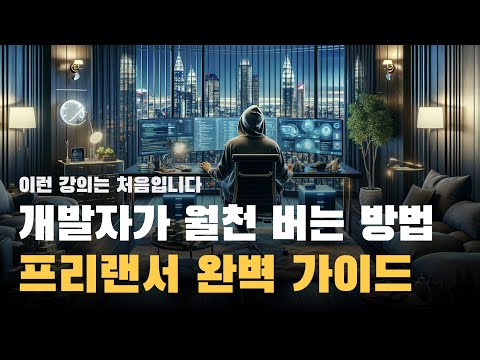 인프런 최초, 프리랜서 개발자를 위한 완벽 강의