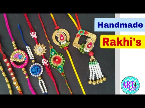 Beautiful and Easy Rakhi Making Ideas | Handmade Rakhi DIY | Rakhi Making for Competition