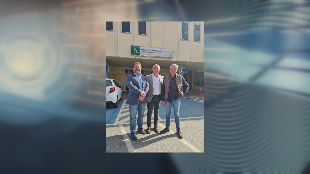 Reunión en Málaga con la delegada de empleo de la Junta