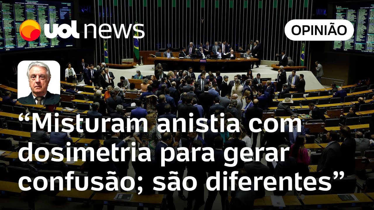 Anistia e dosimetria são como água e óleo não se misturam só querem gerar confusão | Maierovitch