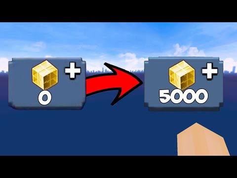 I got 5000 GCubes From Developers in Bedwars!!