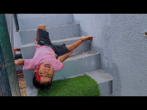 साईने जिन्यावरून खाली उडी मारली 🫣#भांडण