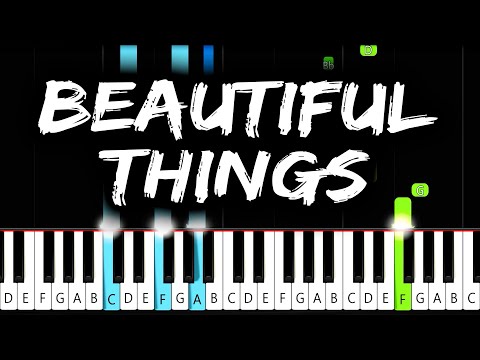 Benson Boone - Beautiful Things - Piano Tutorial