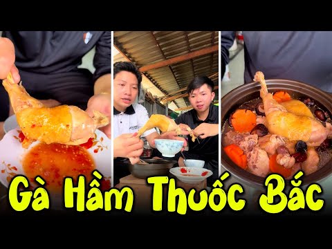 Gà Hầm Thuốc Bắc Siêu Thơm Ngon Bổ Dưỡng Mời Mọi Người Xơi || BỉnhTV