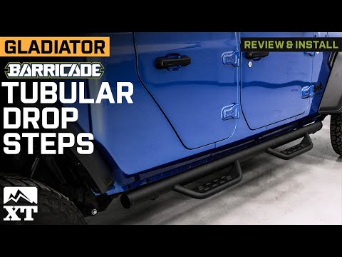 Jeep Gladiator JT Barricade Tubular Drop Steps Review & Install
