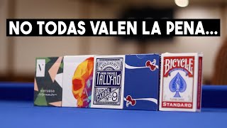 Probé las 5 barajas más famosas para magos... ¿Cuál es la mejor?