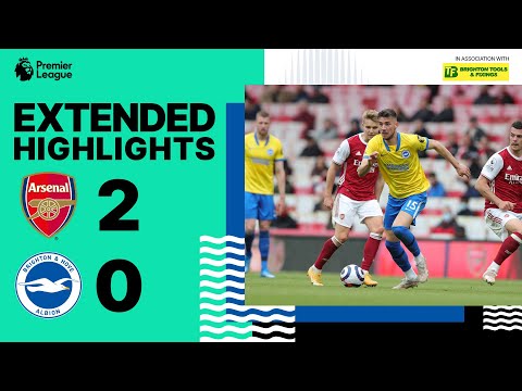 Extended PL Highlights: Arsenal 2 Albion 0