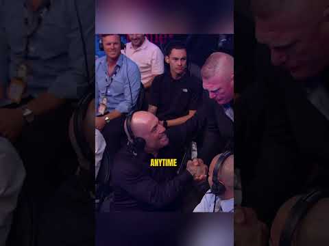 In 2018 we almost had Brock Lesnar on JRE