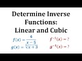 Inverse Functions and Their Properties