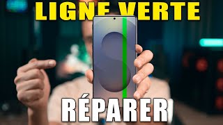 Ligne verte / trait vert sur écran de téléphone : 6 solutions simples