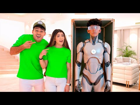 Jason Berpura-pura Jadi Robot Sungguhan 🤖 | Video Anak Seru