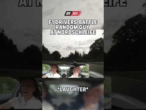 F1 Drivers Battle Random Guy At Nordschleife! #F1 #Formula1 #RN365 #f1shorts