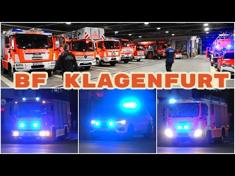 [Live Alarmierung] KDTF (als KDO) + TANK 2 + GSF BF Klagenfurt