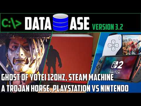Database #32 - Ghost of Yotei 120Hz patch, Steam Machine impact, PlayStation trouble in Japan - NXG
