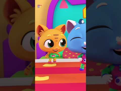 П'Ять Маленьких Кошенят #Shorts #Ytshort#Fivelittlekittens#Supersupremes#Songforkids #Trend