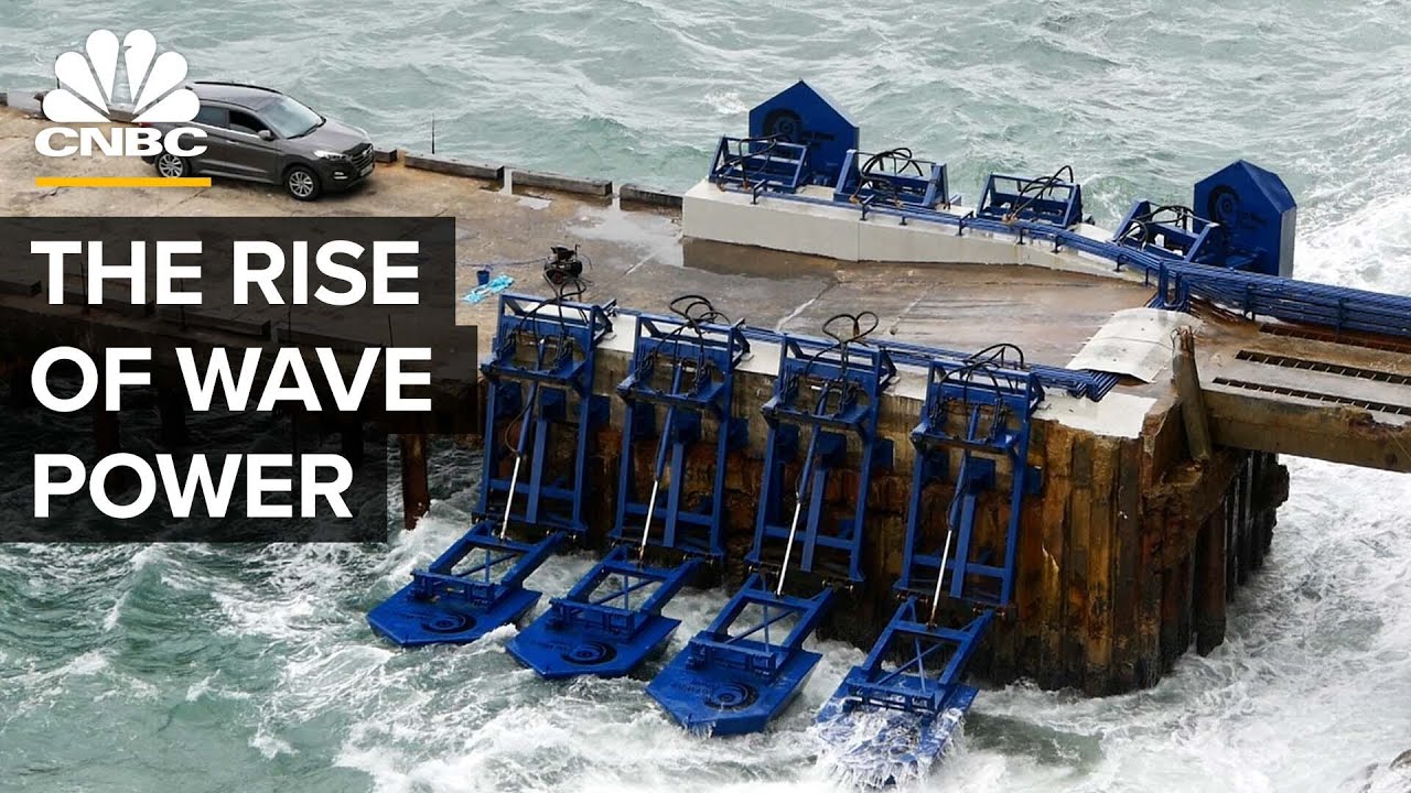 How Waves Could Power A Clean Energy Future￼