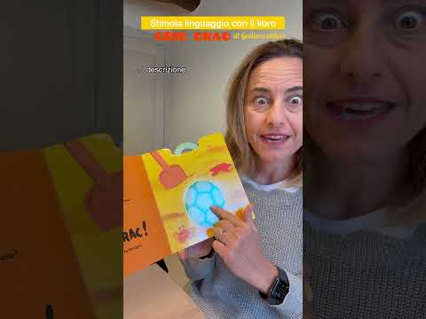 Stimola il linguaggio con i libri , crick, crack a partire dai 12 mesi