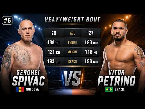 Serghei Spivac VS Vitor Petrino | <strong>UFC</strong> Heavyweight Battle