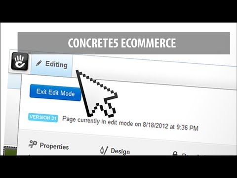 Concrete5 Ecommerce & Shopping Cart
